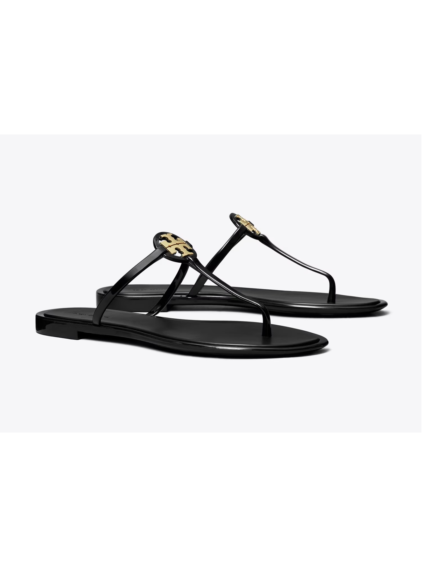 Tory Burch Black Mini Miller Jelly Thong Sandal Size 7
